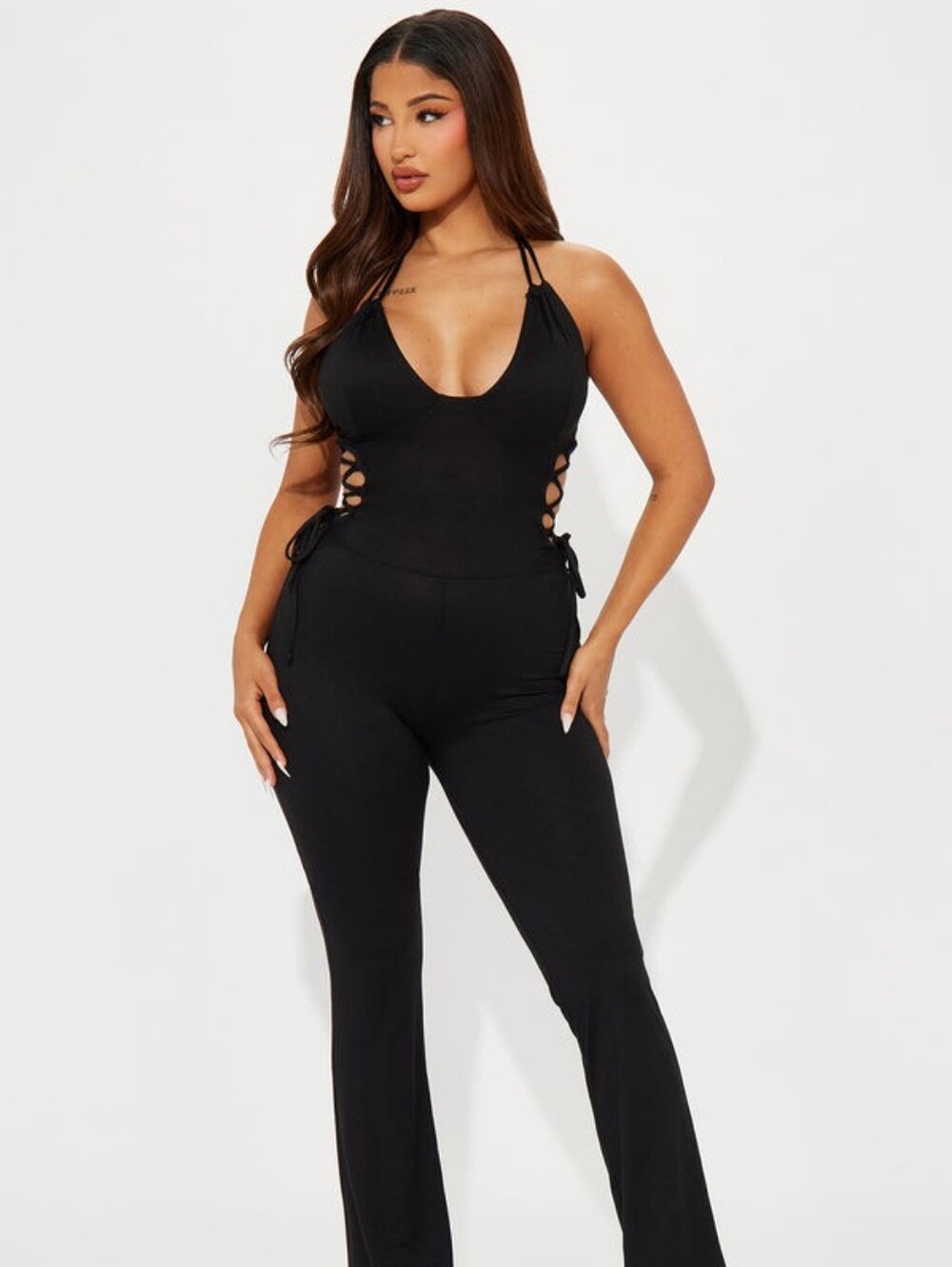 NEW! Fashion Nova Black Jumpsuit